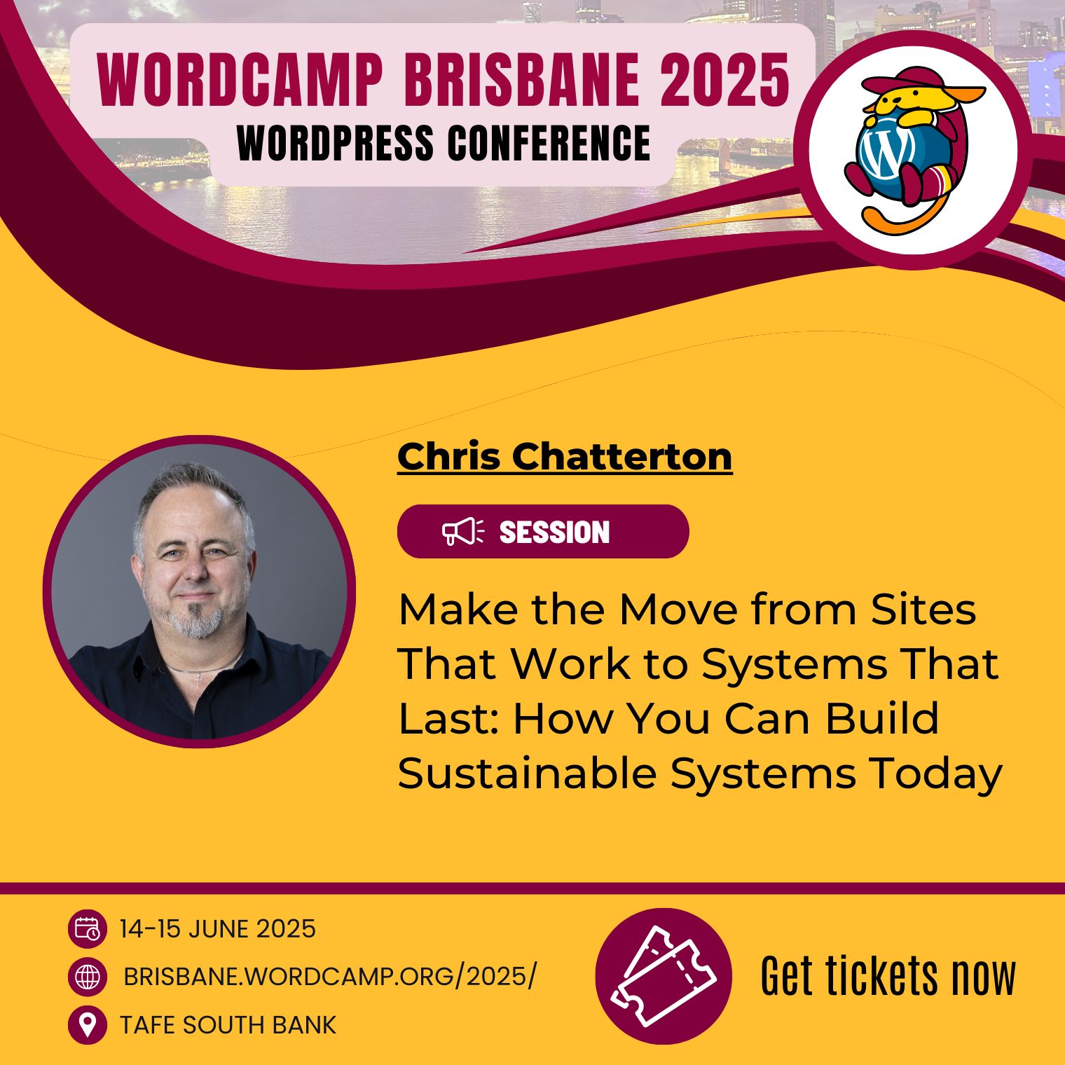 WC Brisbane 2025 Chris